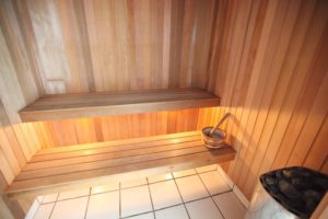 Enjoy our saunas at Coral Beach Noosa Resort